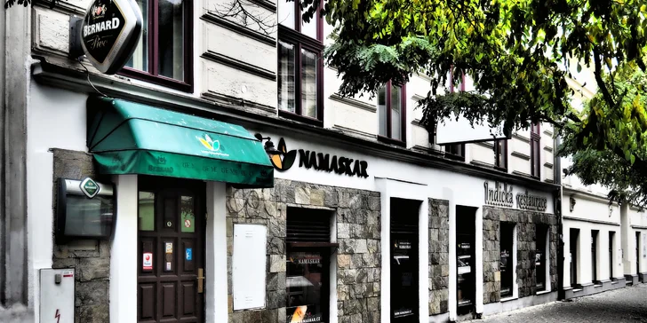 Restaurace Namaskar má v Brně dvě pobočky: posedět můžete v Táborské ulici nebo v centru města ve Smetanově ulici.
