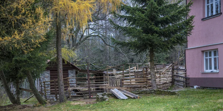 Jarní a letní dovolená v krkonošské horské chatě s polopenzí a saunou