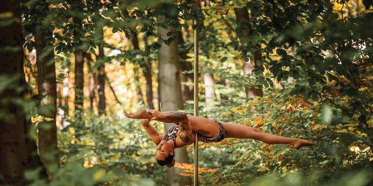 Kurz pole dance pro úplné začátečnice - 12 lekcí