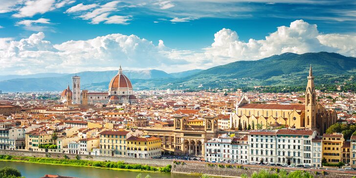 Italské skvosty: Řím, Florencie, Verona, Benátky včetně dopravy a snídaně na 2 noci