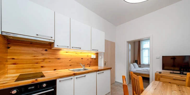 Toto je 4-lôžkový apartmán s 2 spálňami.