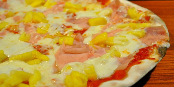 Olomoucká Itálie: 2 křupavé pizzy podle výběru