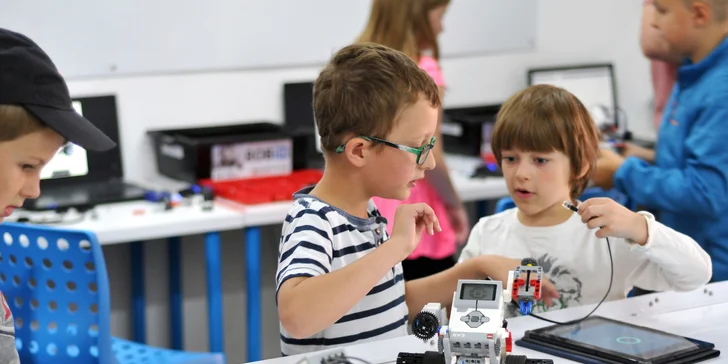 Zkušební lekce v centru robotiky Robiq