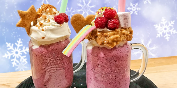 Ovocné milkshaky s toppingem pro malé i velké z BuFu Shake Housu