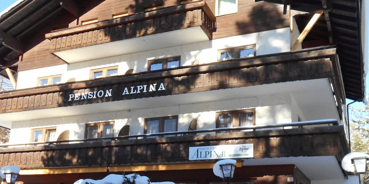 Penzion 45 km od Innsbrucku a blízko vleku: polopenze a večerní wellness