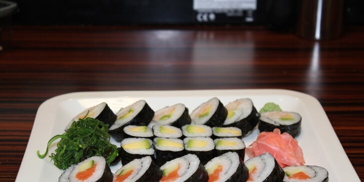 Zima s nádechem exotiky: 20 nebo 36 lahodných kousků v sushi setu