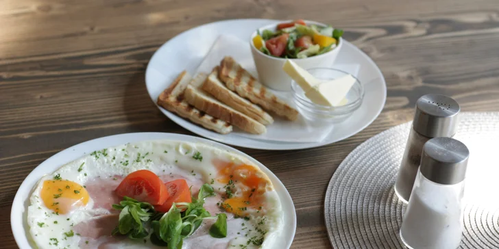 Ham & eggs aneb „hemenex“ ze 3 vajec se šunkou