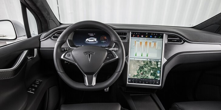 Splňte si řidičský sen: Jízda v elegantním automobilu Tesla X P90D či Tesla S P90D