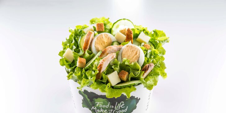 Detox, který chutná: cokoli z menu zdravého bistra Salad Box za 400 nebo 800 Kč