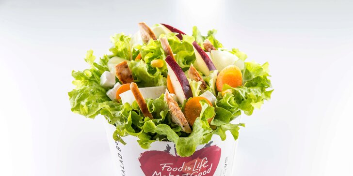 Detox, který chutná: cokoli z menu bistra Salad Box za 400 nebo 800 Kč