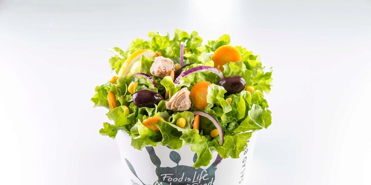 Detox, který chutná: cokoli z menu bistra Salad Box za 400 nebo 800 Kč