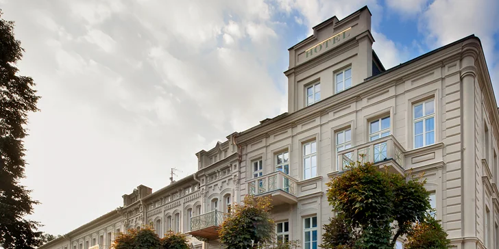 Lázeňský relax pro jednoho i pár: plná nebo polopenze, wellness a procedury