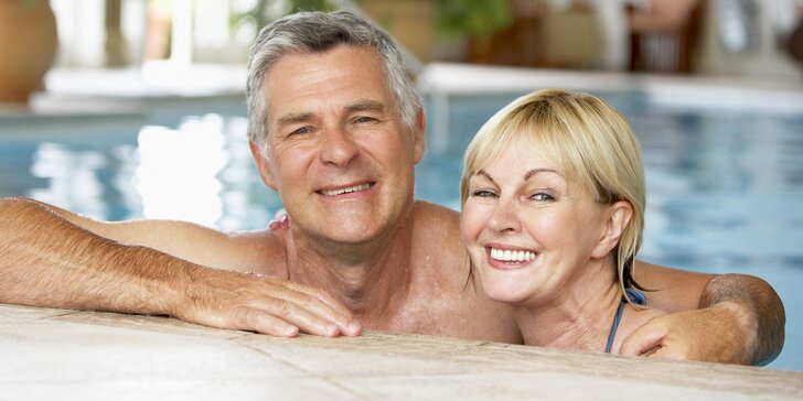 Lázeňský relax pro jednoho i pár: plná nebo polopenze, wellness a procedury