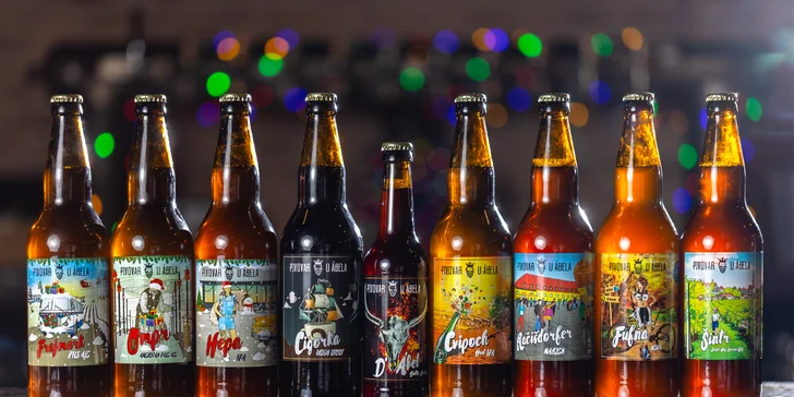 Počas kurzu budete degustovať unikátne pivá od Ábela