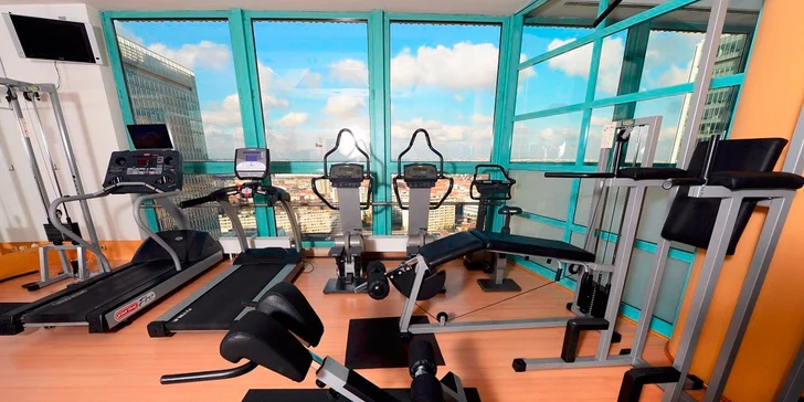 V centre sa nachádza aj spoločná a privátna sauna a tiež fitness s kardio strojmi.