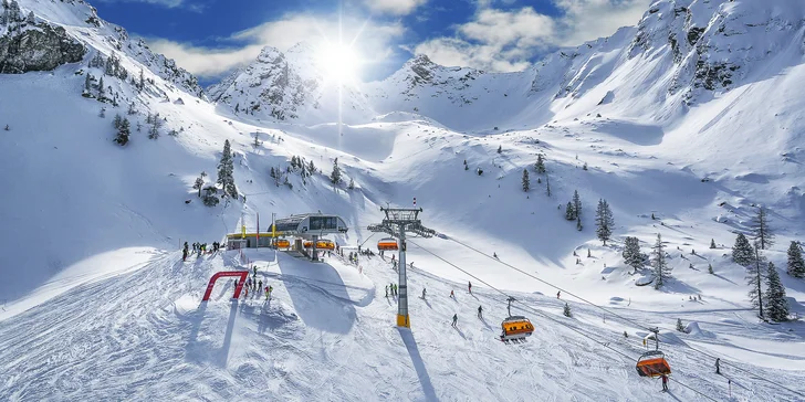 4denní lyžovačka v Rakousku v populární oblasti Ski Amadé Schladming