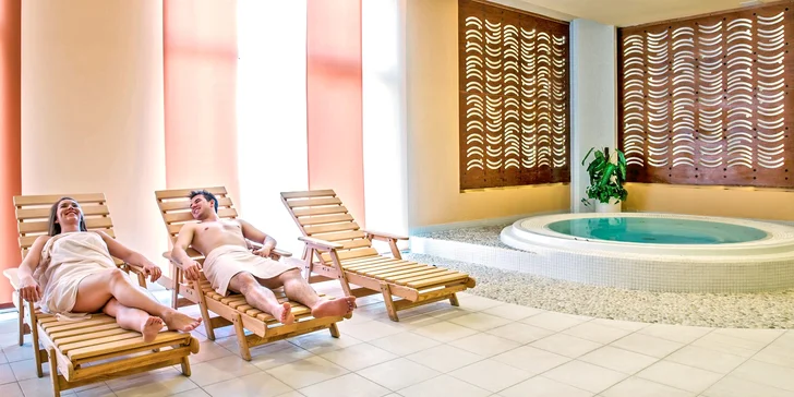 Prostěradla i ručníky do wellness vám zapůjčí na místě. 