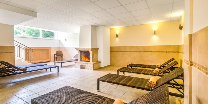 K dispozícii je i relaxačná miestnosť, o relax tak budete mať postarané.