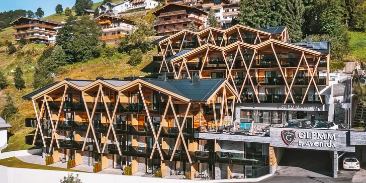 Ubytujete se v luxusním Glemm by Avenida Hotel & Residences**** v Hinterglemmu.