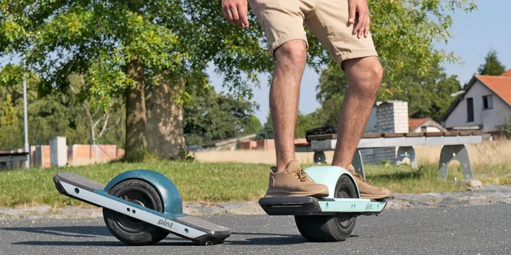 Výzva i zábava: zapůjčení jednokolky Onewheel Pint X na hodinu i 2 dny