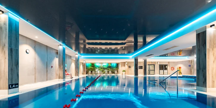 Tešte sa tiež na neobmedzený vstup do wellness centra v hoteli Platinum Mountain, ktorý je asi 200 metrov ďaleko.