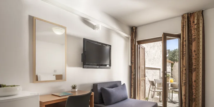 Samozřejmostí je TV, Wi-Fi i vlastní balkon nebo terasa.