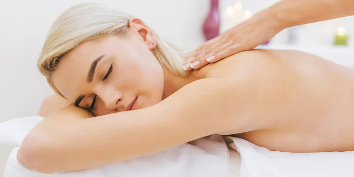 Dopřejte si relax: masáž zad a šíje, celotělová nebo maderoterapie