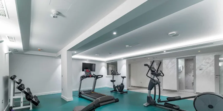 Rádi sportujete? I do fitness máte neomezený vstup.