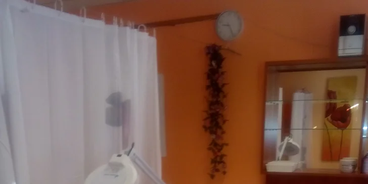 Následuje masáž nebo zábal podle výběru.