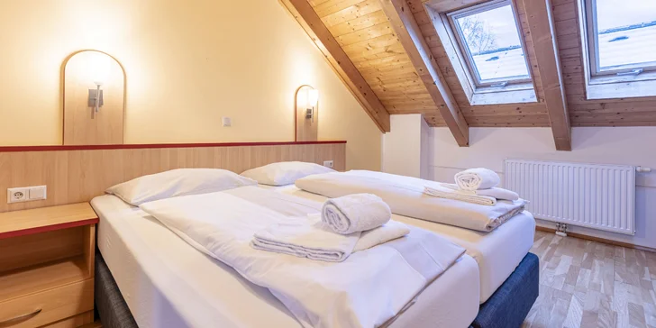 Na výběr je studio či prostornější apartmán.
