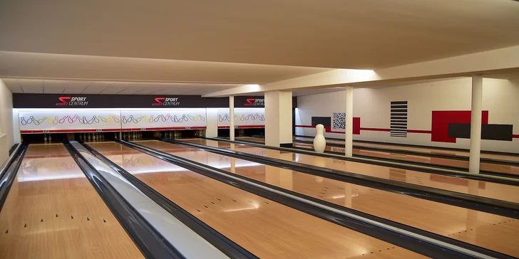 1 nebo 2 hodiny si tu užijete bowling až v 6 lidech.
