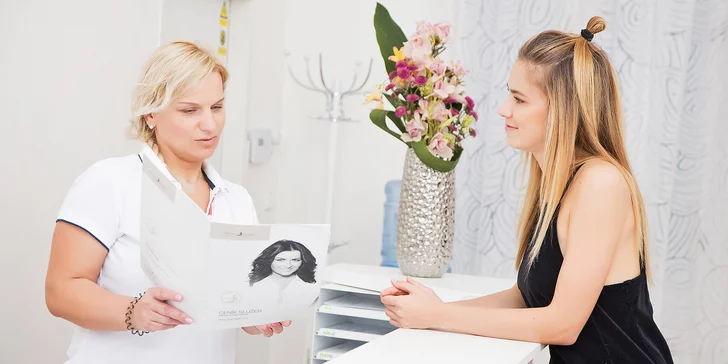 Poukazy platí na veškeré služby kliniky kromě lékařských zákroků a zboží. 