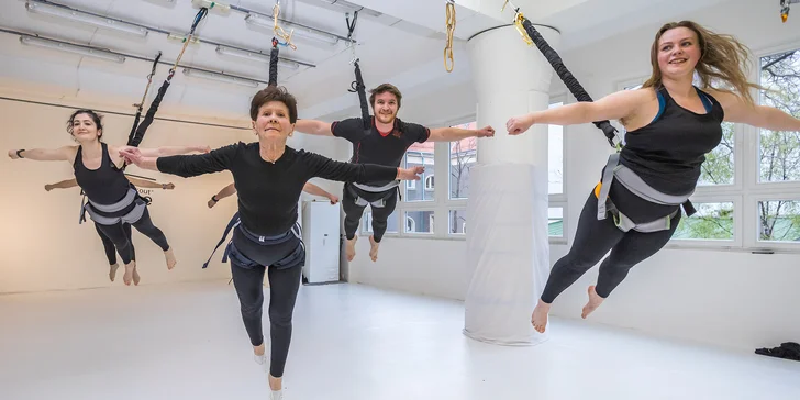 Bungee Workout: zábavné cvičení na laně pro skupinu až 8 osob
