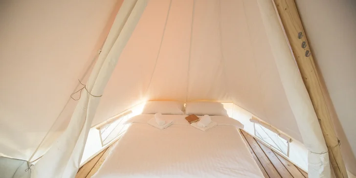 Horko vám nebude, o to už se postará klimatizace (na fotce stan Bell Tent)