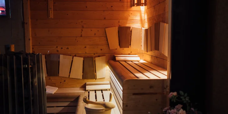 Finská sauna vás uvolní.
