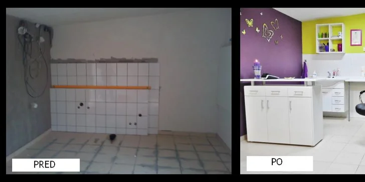 ukážka realizácie v kaderníctve