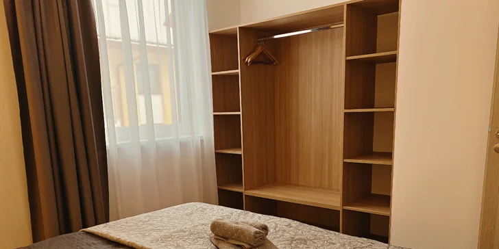 Všechny apartmány jsou nové a krásně vybavené. 