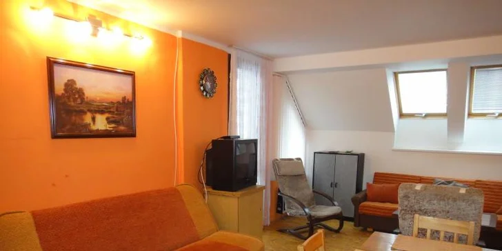 Vybavení je moderní a skvěle se tu bude cítit jistě každý.