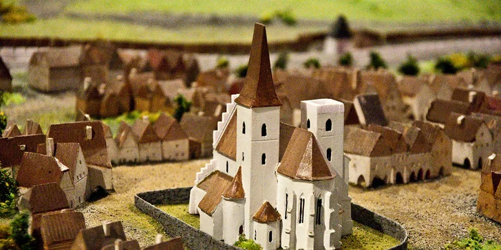 Model středověké Kouřimi je velkým lákadlem Muzea Kouřimska.