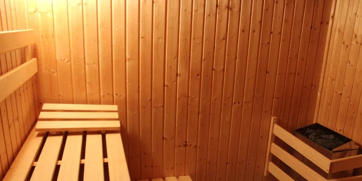 V rámci balíčku s wellness máte 60 min. ve vířivce a sauně.