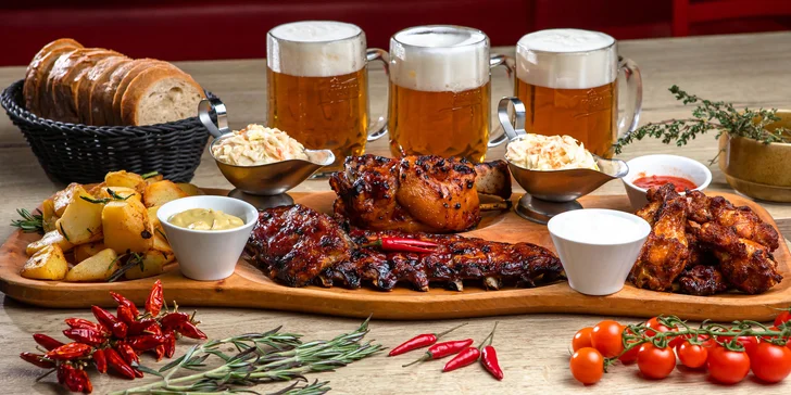 Kráľovské mäsové špeciality a tankové pivo k tomu!