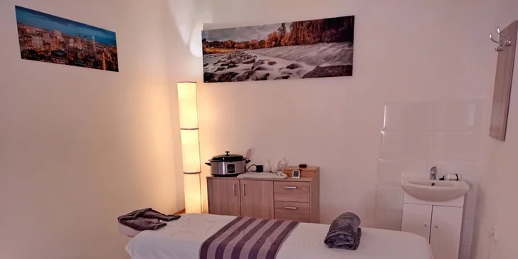 Masáž bude trvat 30, 60 nebo 90 minut.