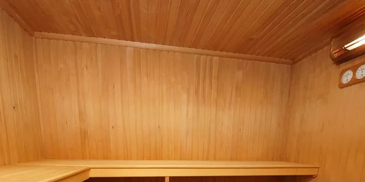 V saune sa pekne prehrejete za príplatok.