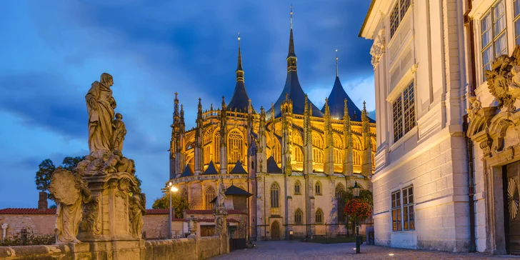  Kutná Hora je klenotnicí architektonických skvostů zapsaných na seznam UNESCO. 