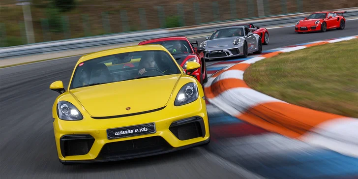 Jízda v Porsche 718 GT4 na okreskách: až 40 min. jako řidič či spolujezdec