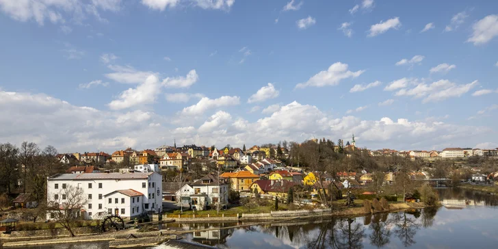 Pohodlnou prechádzkou ste za pár minút v centre Tábora.
