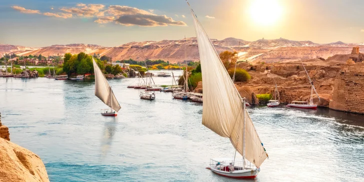 7 nocí v Egyptě: Luxor, Karnak i Memnonovy kolosy, plavba s plnou penzí