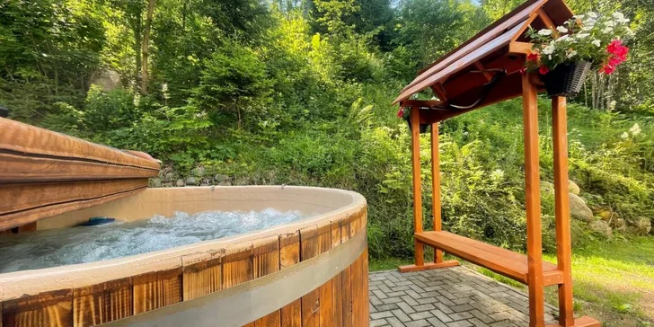 Těšit se můžete i na 60 min. privátní koupele ve finské kádi (při pobytu od 3 nocí)