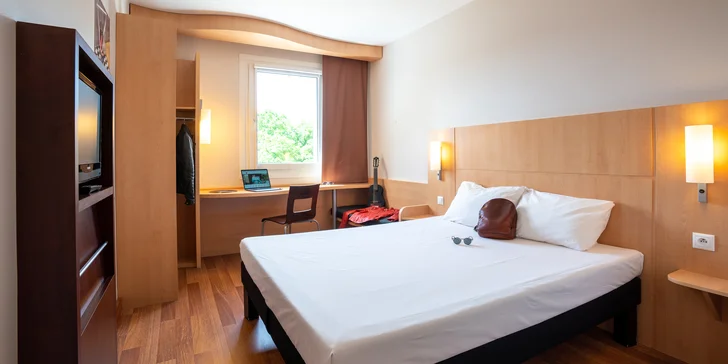 Hotel Ibis v Plzni: snídaně či polopenze i prohlídka pivovaru