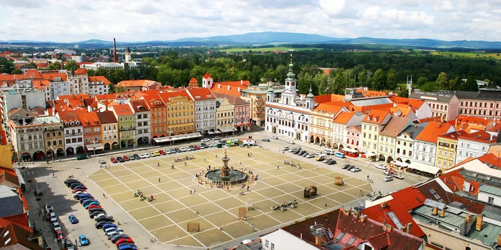 Když budete mít chvilku čas, projděte se po malebných Českých Budějovicích.